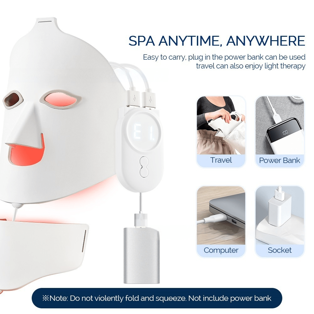 7-Tone LED Face Therapy Mask – Skin Glow & Acne Cure - winning nova