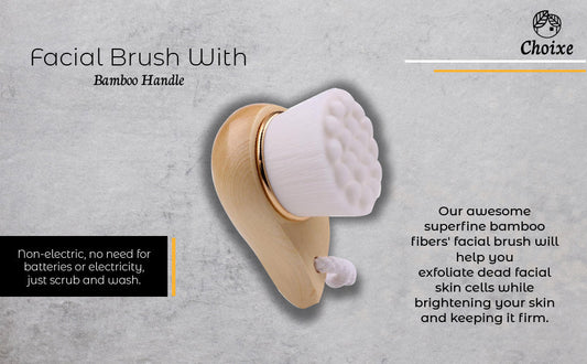 Bamboo Soft Facial Brush