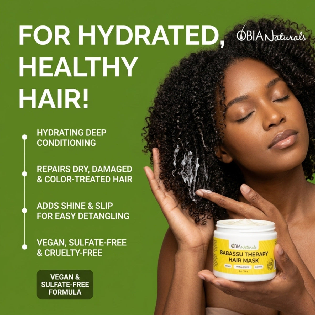 Babassu Deep Conditioning Hair Mask — product detail image 8