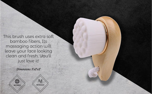 Bamboo Soft Facial Brush - winning nova