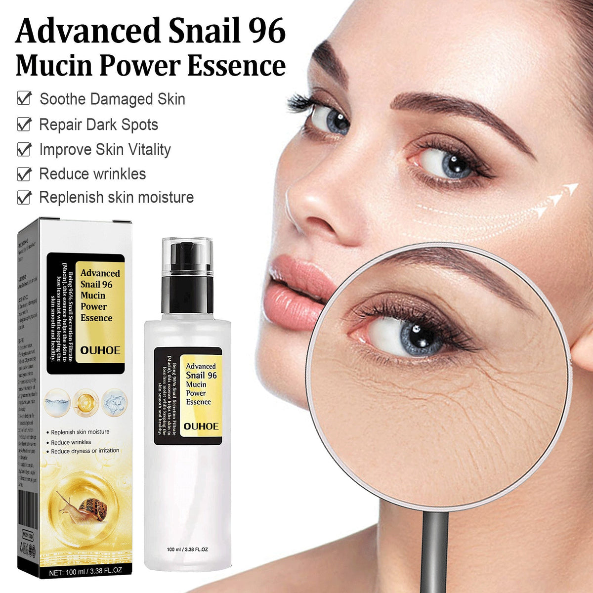 Radiant Skin Snail Collagen Serum