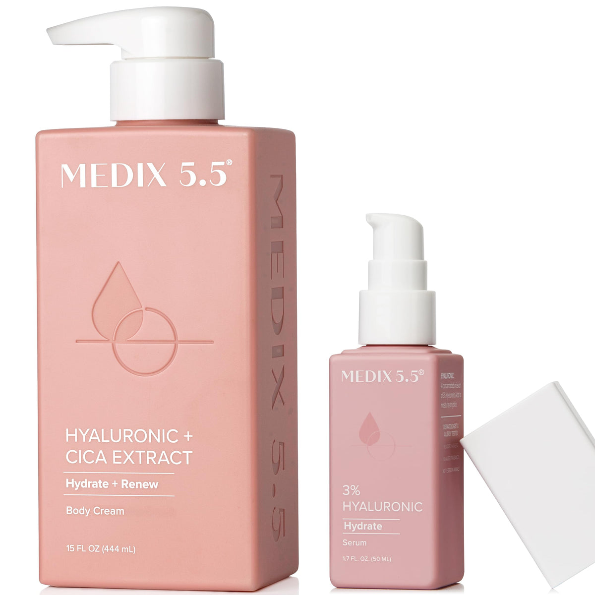 Medix 5.5 Hyaluronic Hydration Duo | Body Cream & Serum Set