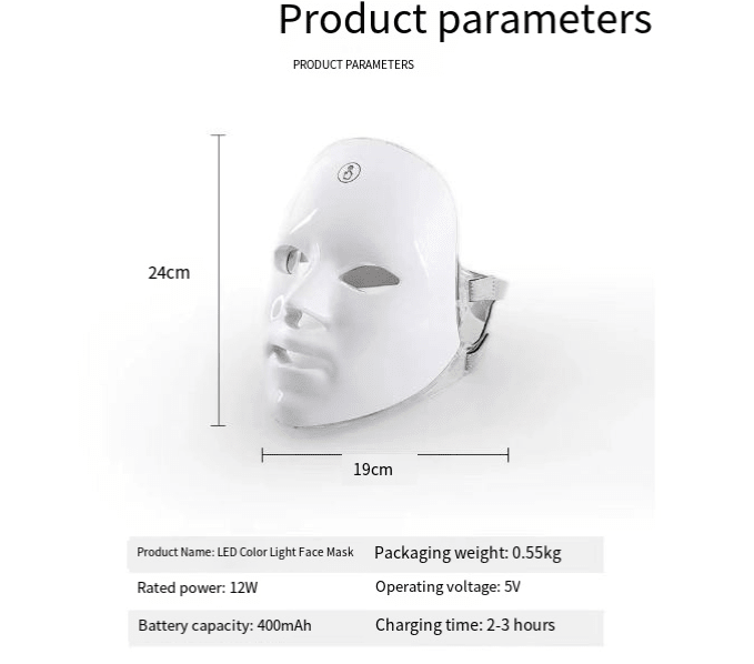 Skin Glow LED Therapy Mask - winning nova